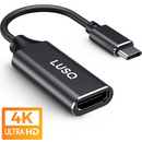 LUSQ USB-C naar HDMI Adapter: 4K @30Hz Converter