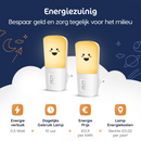 Dimbare Nachtlampjes Stopcontact: Sensor Set van 2