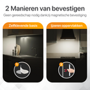 LUSQ Draadloze Kastverlichting: 60 LED met Bewegingssensor