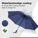 Stormparaplu Opvouwbaar: Windproof Blauw Ø 110 cm