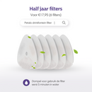 Petalo Drinkfontein Filter: Navulling Set van 6