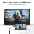 LUSQ USB-C naar HDMI Adapter: 4K @30Hz Converter