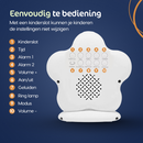 LUSQ Slaaptrainer: Kinderwekker met Nachtlampje en Muziek