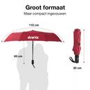 Stormparaplu Opvouwbaar: Windproof Rood Ø 110 cm