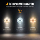 Draadloze LED Wandlamp: Oplaadbaar met Afstandsbediening