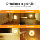 Draadloze LED Wandlamp: Oplaadbaar met Afstandsbediening