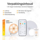 Draadloze LED Wandlamp: Oplaadbaar met Afstandsbediening