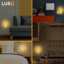 LED Nachtlampje in Stopcontact - 2 stuks - Dimbare Nachtlampjes met Sensor - Nacht Lamp met Dag en Nacht Sensor -