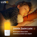 LED Nachtlampje in Stopcontact - 2 stuks - Dimbare Nachtlampjes met Sensor - Nacht Lamp met Dag en Nacht Sensor -