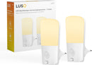 LED Nachtlampje met bewegingssensor in Stopcontact - 2 stuks - Nachtlampjes met Bewegingssensor - Nacht Lamp met Dag en Nacht Sensor -