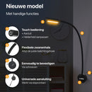 LUSQ Leeslamp: Dimbare Bedlamp met USB-Poort