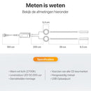 LUSQ Leeslamp: Dimbare Bedlamp met USB-Poort