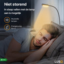 LUSQ Dimbare Leeslampjes: Set van 2 Mat Zwart