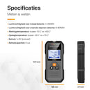 LUSQ® - Leidingdetector - Detecteert tot 120 mm Diep - Automatisch Kalibreren - Hout - Metaal - Leidingen en Bedrading - Inclusief 9V Batterij