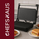 Grillmate Contactgrill: 180° Uitklapbaar PFAS-Vrij Tosti Apparaat