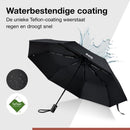 Stormparaplu Opvouwbaar: Windproof Zwart Ø 110 cm