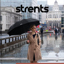 Stormparaplu Opvouwbaar: Windproof Zwart Ø 110 cm