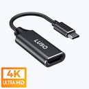 LUSQ USB-C naar HDMI Adapter: 4K @30Hz Converter