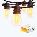 LED Lichtsnoer Buiten 15m: Warm Wit Waterdicht