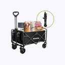 Strents Opvouwbare Bolderkar: 120kg Draagvermogen en 120L