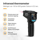 Infrarood Thermometer: Digitale Warmtemeter tot 400 °C