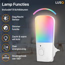 Nachtlampje Kinderen - Stekkerlamp - Nachtlampje Stopcontact - Multi Colour - Stopcontactlamp