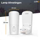 Nachtlampje Kinderen - Stekkerlamp - Nachtlampje Stopcontact - Multi Colour - Stopcontactlamp
